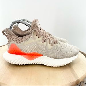 Adidas Alpha Bounce Beyond Training Shoes Beige, size 6